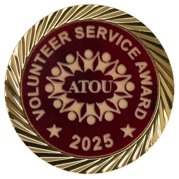 Custom Large Round Lapel Pin