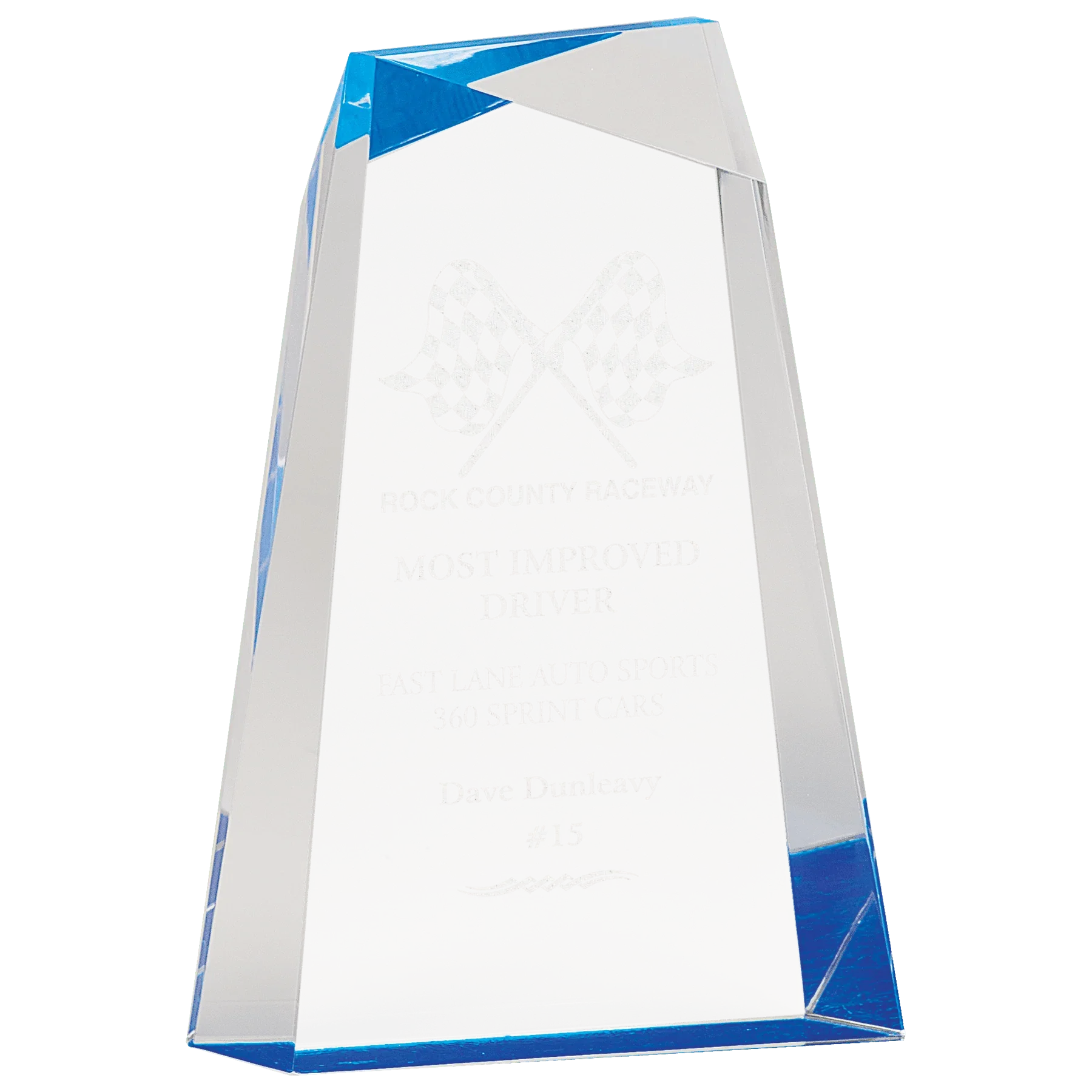 Facet Wedge Acrylic Award