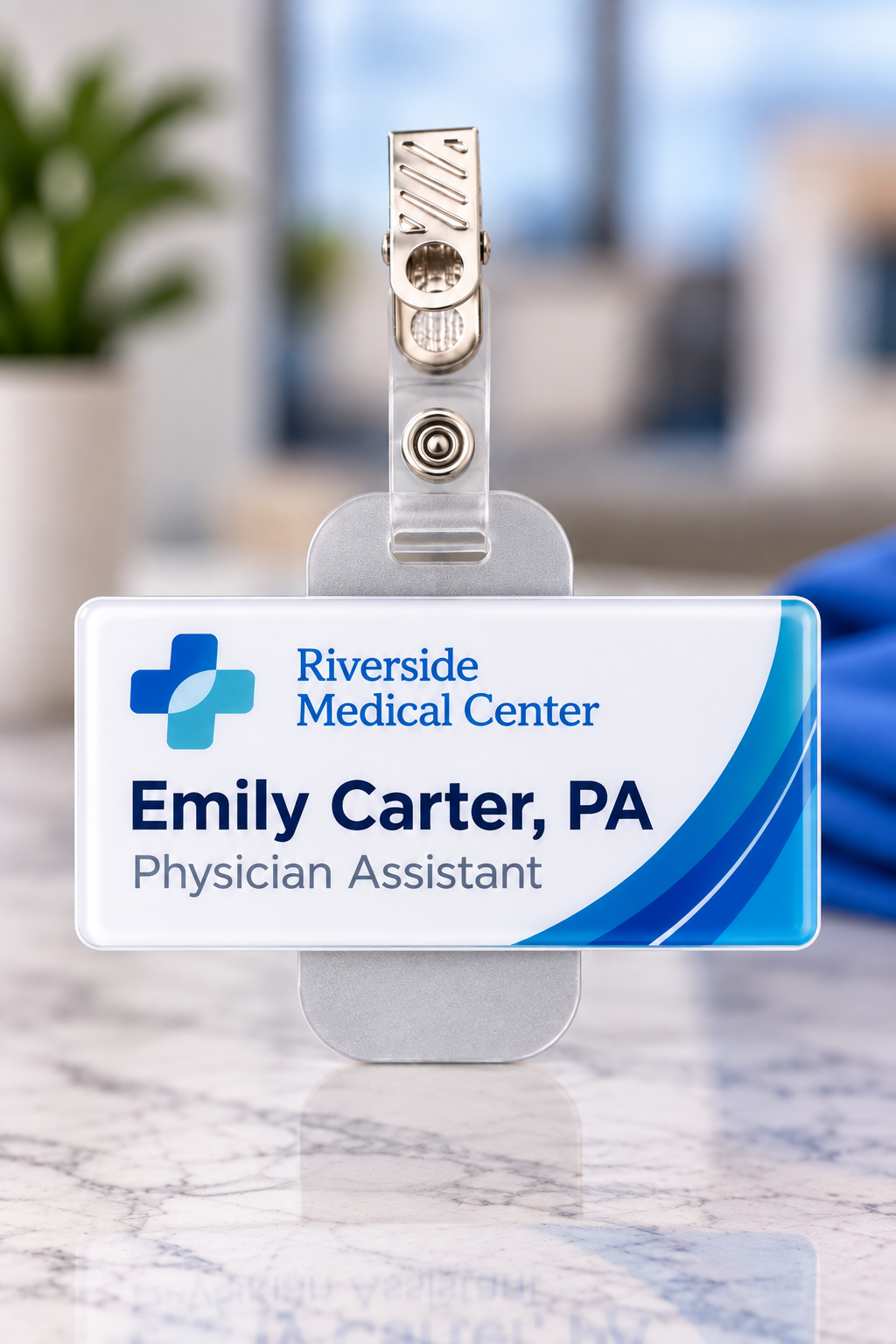 Name Badge or Pins Holder - 2 Hole