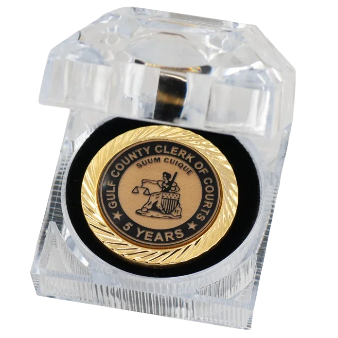 Custom Large Round Lapel Pin