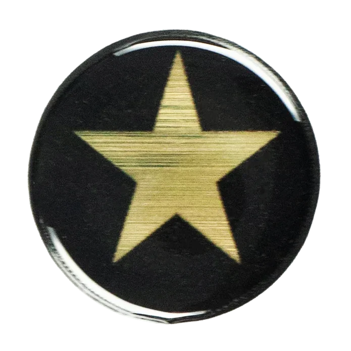 Self Adhesive Gold Star Award