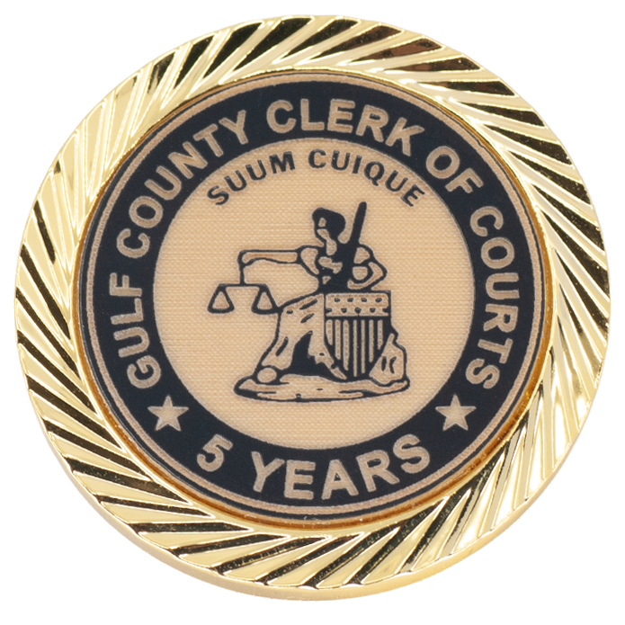 Custom Large Round Lapel Pin