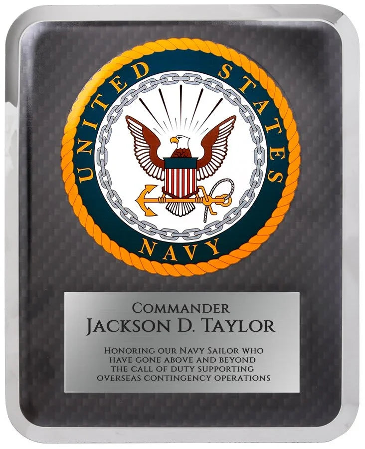 Navy Hero Plaque