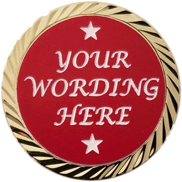 Custom Large Round Lapel Pin - awardshere.com