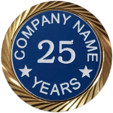 Custom Large Round Lapel Pin - awardshere.com