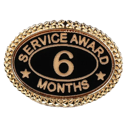 Months of Service Lapel Pin - awardshere.com