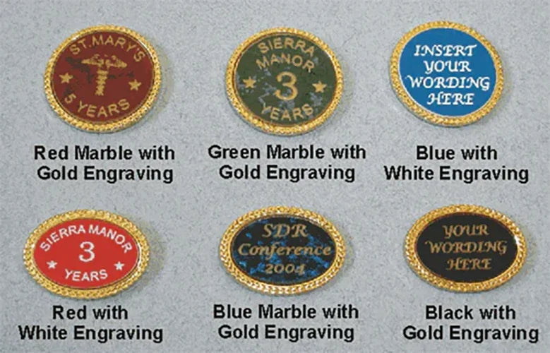 Custom Oval Lapel Pin