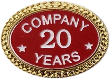 Custom Oval Lapel Pin