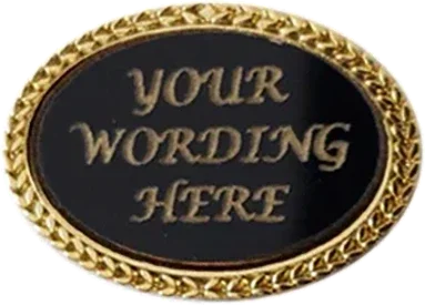 Custom Oval Lapel Pin