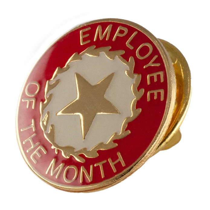 Employee of the Month Pin - awardshere.com