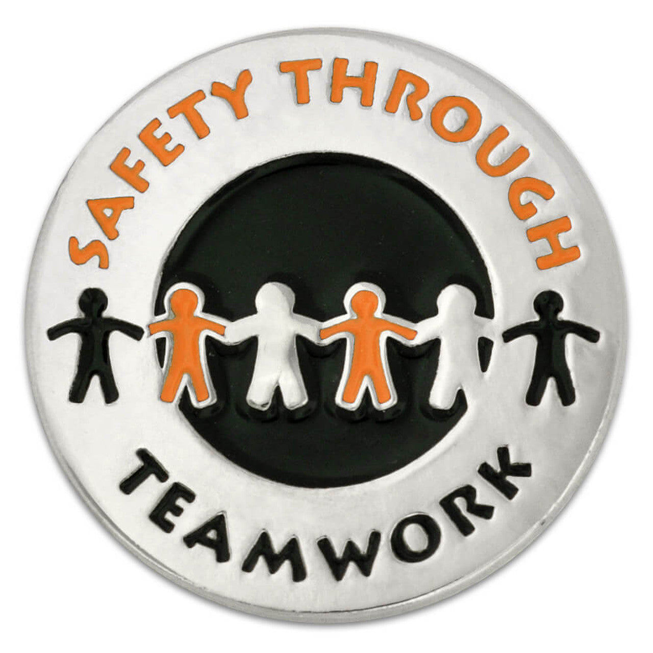 Safety Through Teamwork Pin