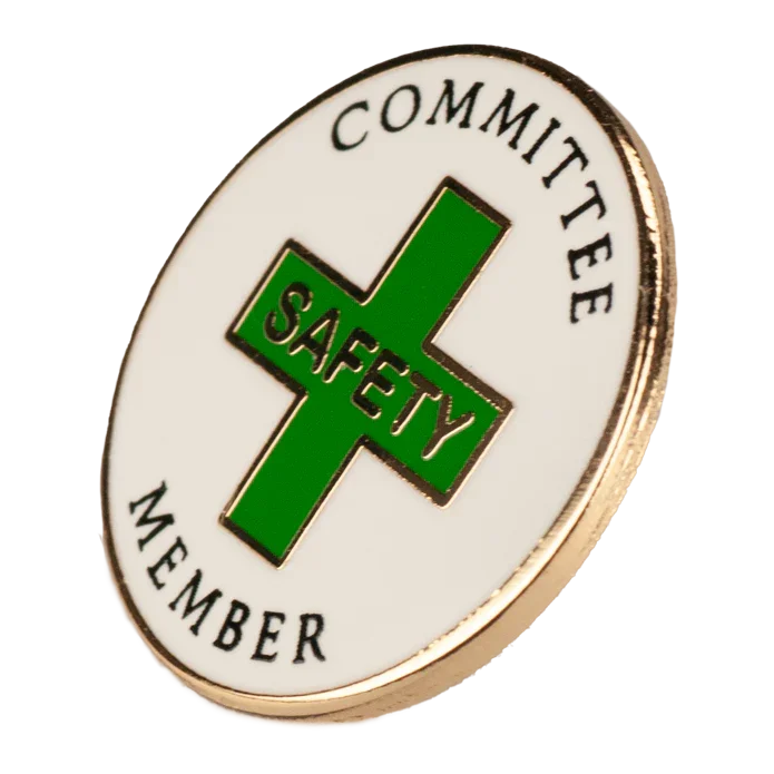 Safety Committee Member Pin - awardshere.com