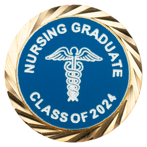 Nursing Graduate - Class of 2024 Lapel Pin