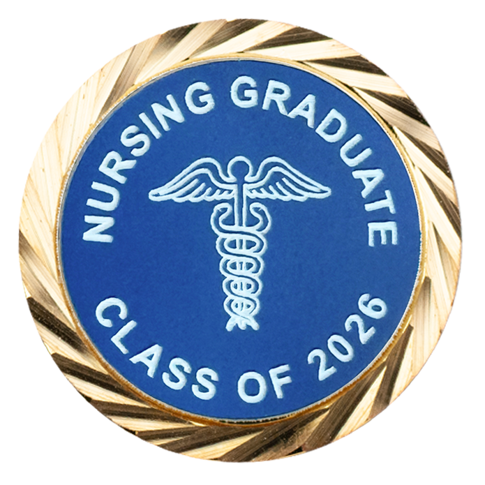 Nursing Graduate - Class of 2026 Lapel Pin