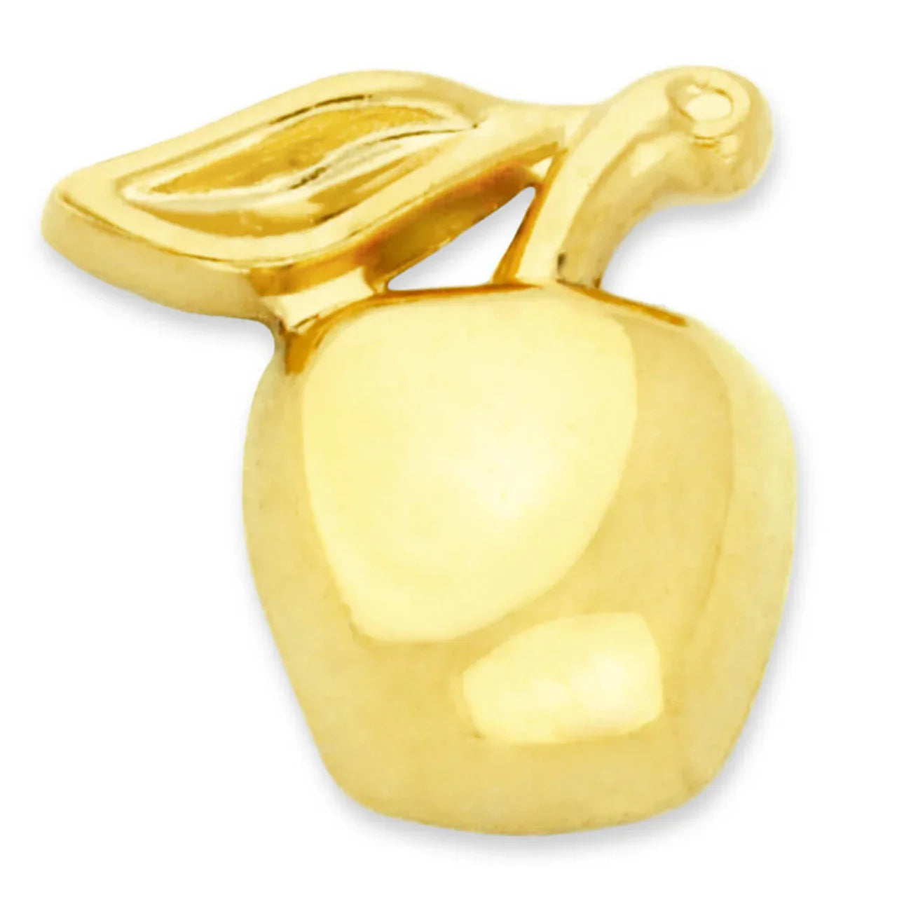 Gold Apple Pin - awardshere.com