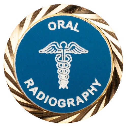 Oral Radiography Lapel Pin - awardshere.com