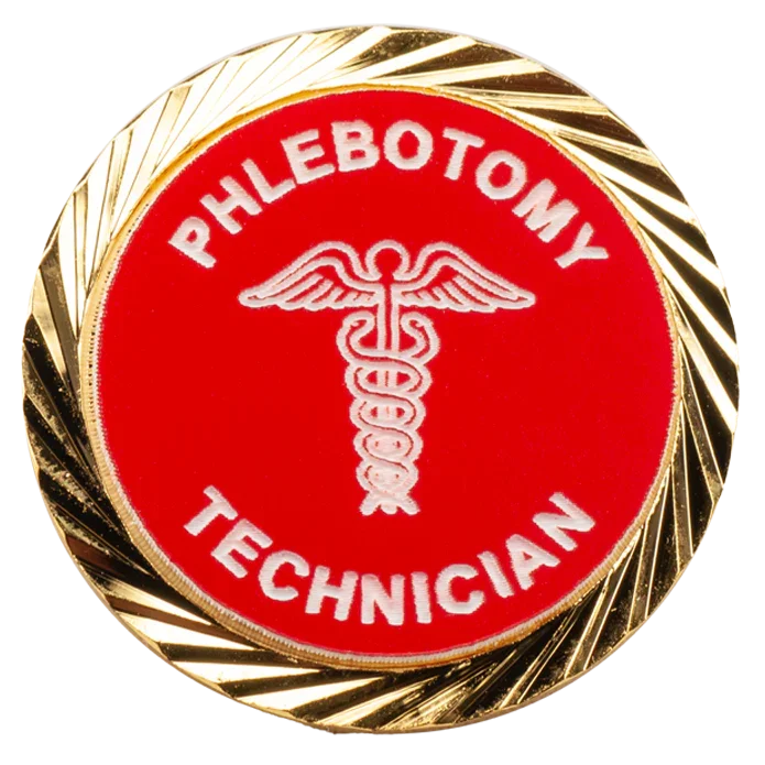 Phlebotomy Technician Lapel Pin - awardshere.com