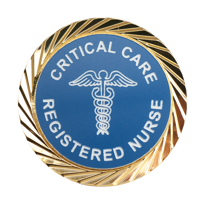 Critical Care Registered Nurse Lapel Pin