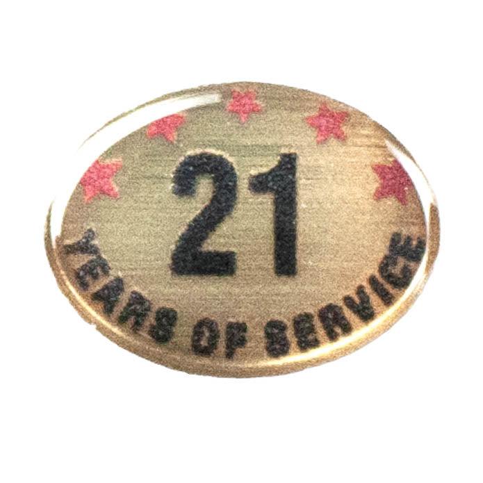 21 Years Self Adhesive Years of Service