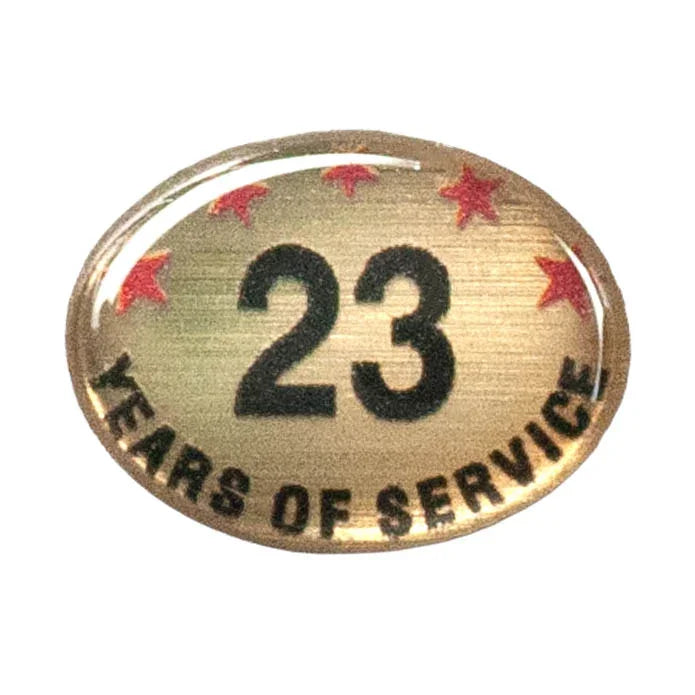 23 Years Self Adhesive Years of Service