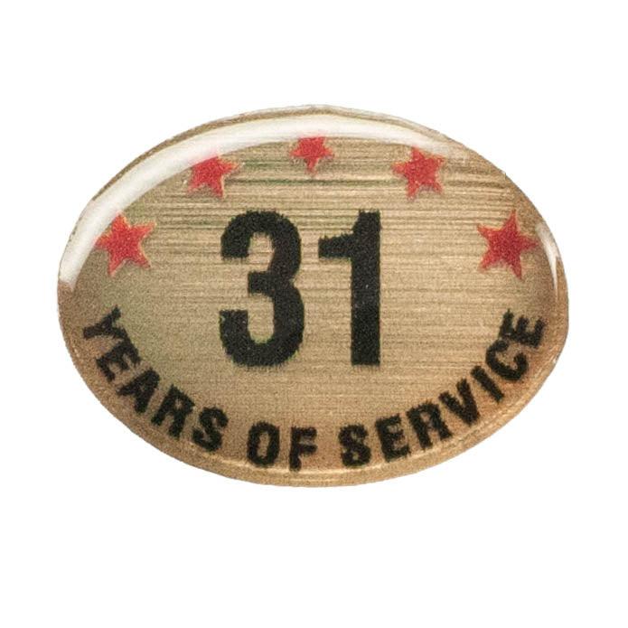 31 Years Self Adhesive Years of Service