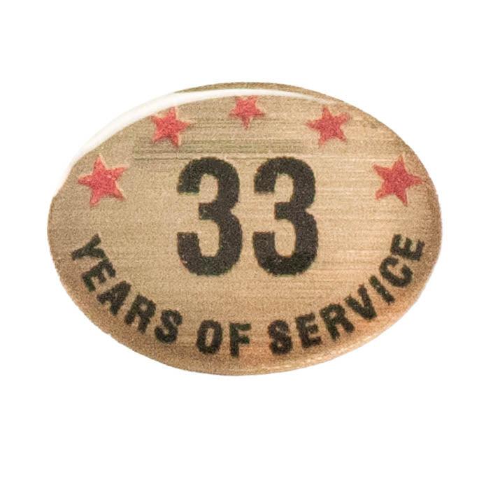 33 Years Self Adhesive Years of Service