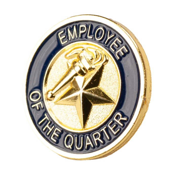 Employee of the Quarter Pin - awardshere.com