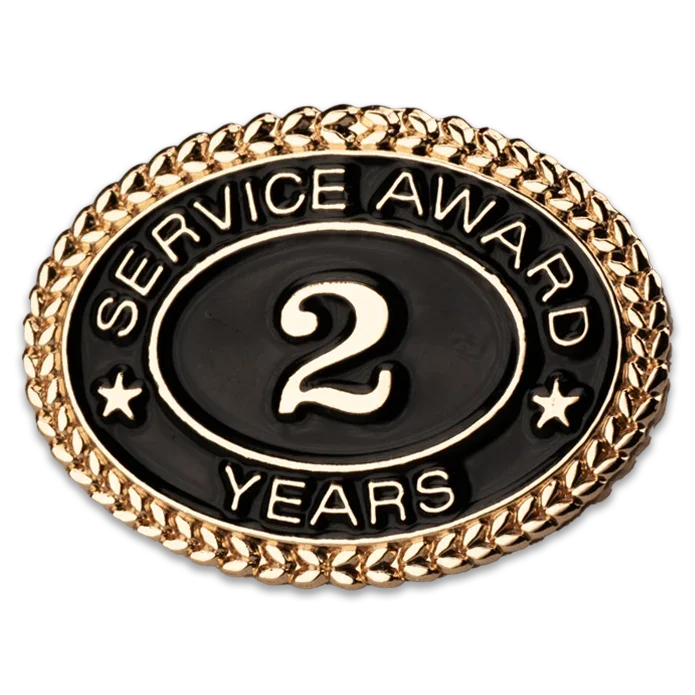Service Award Years Pin | 1-60 years