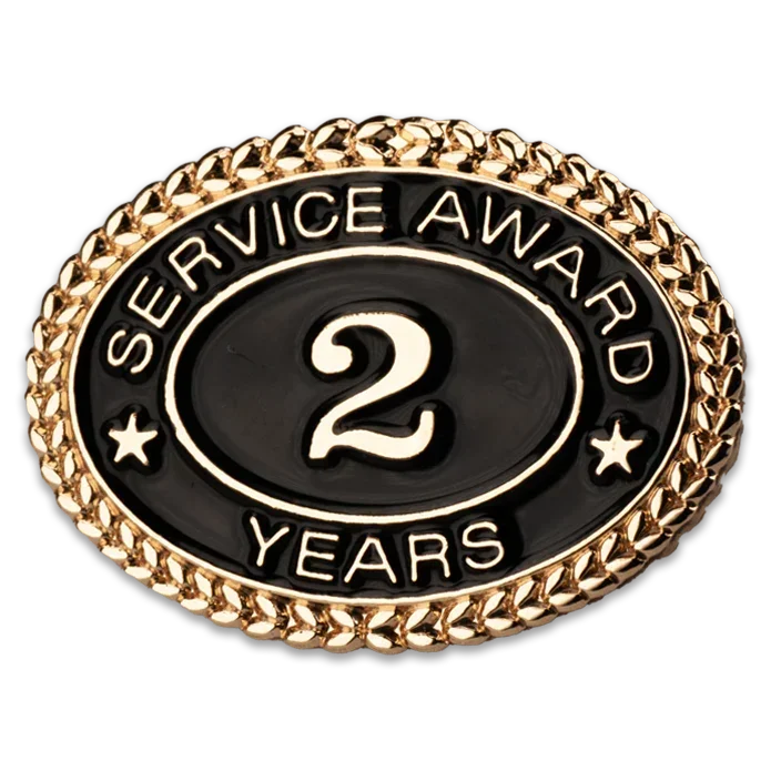2 Years Service Award Pin - awardshere.com