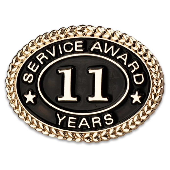 11 Years Service Award Pin - awardshere.com