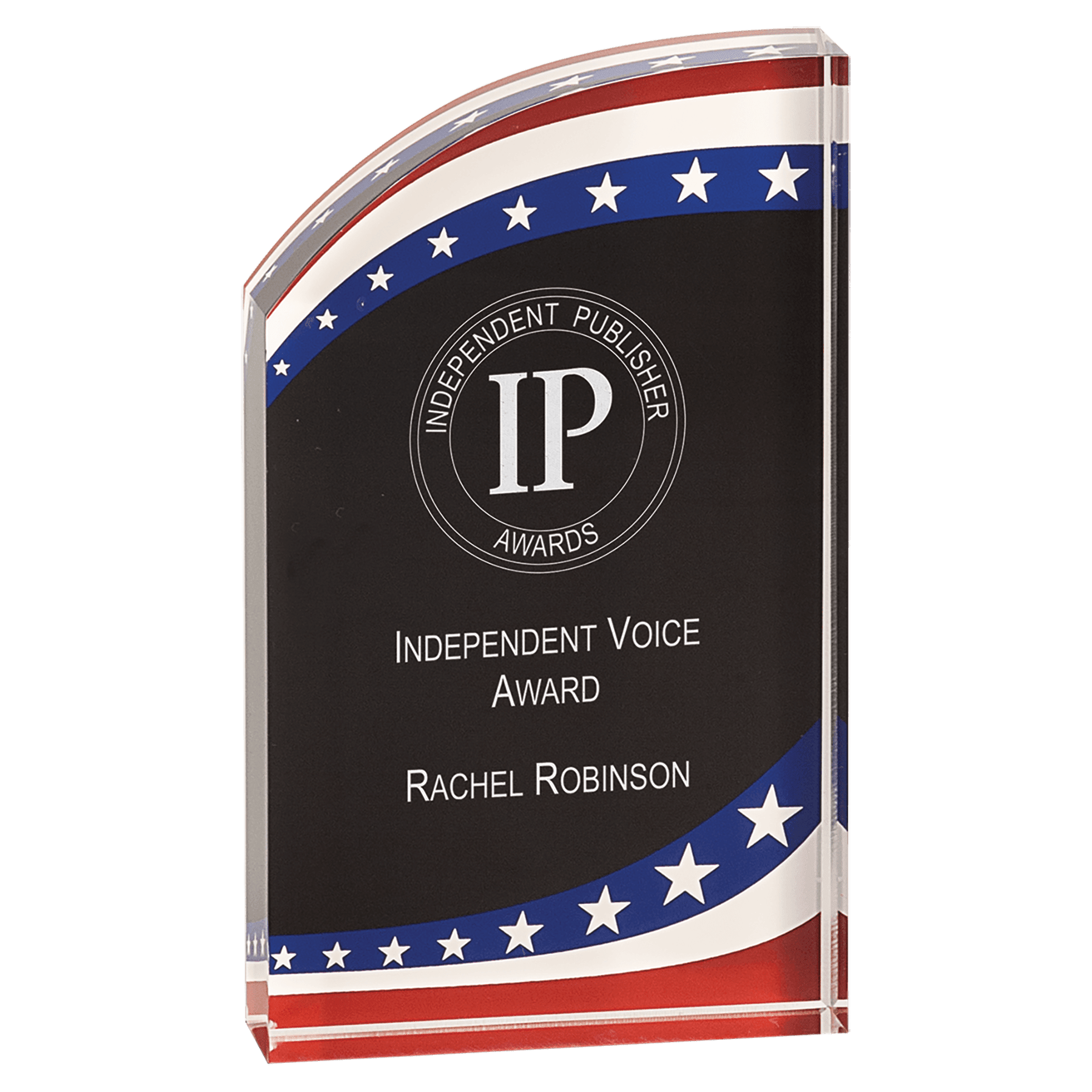 Premier Marble Rounded Acrylic Award