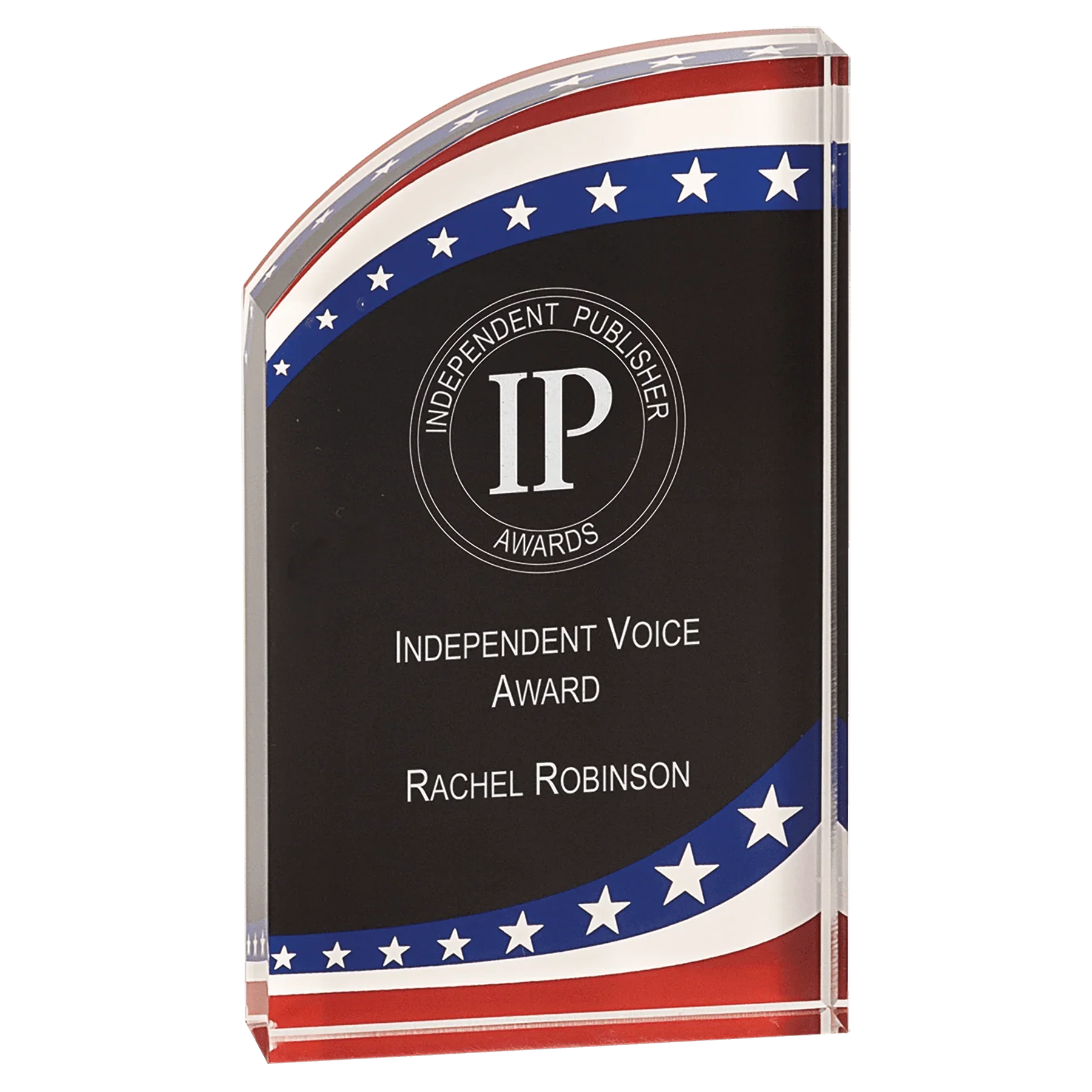 Premier Marble Rounded Acrylic Award