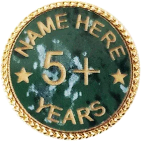 Custom Small Round Lapel Pin - awardshere.com