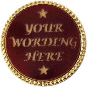 Custom Small Round Lapel Pin - awardshere.com