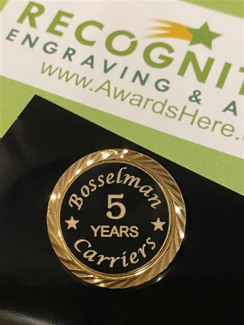 Custom Round Lapel Pin - awardshere.com