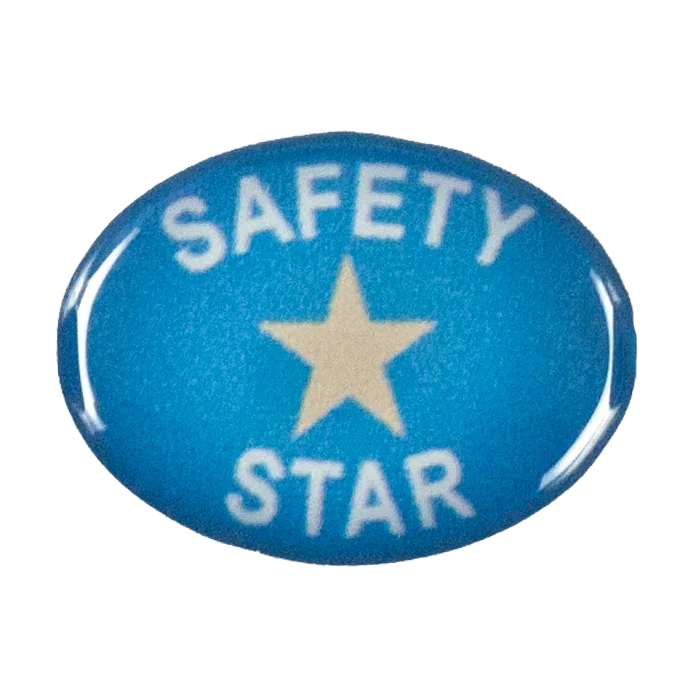 Self Adhesive Safety Star Award