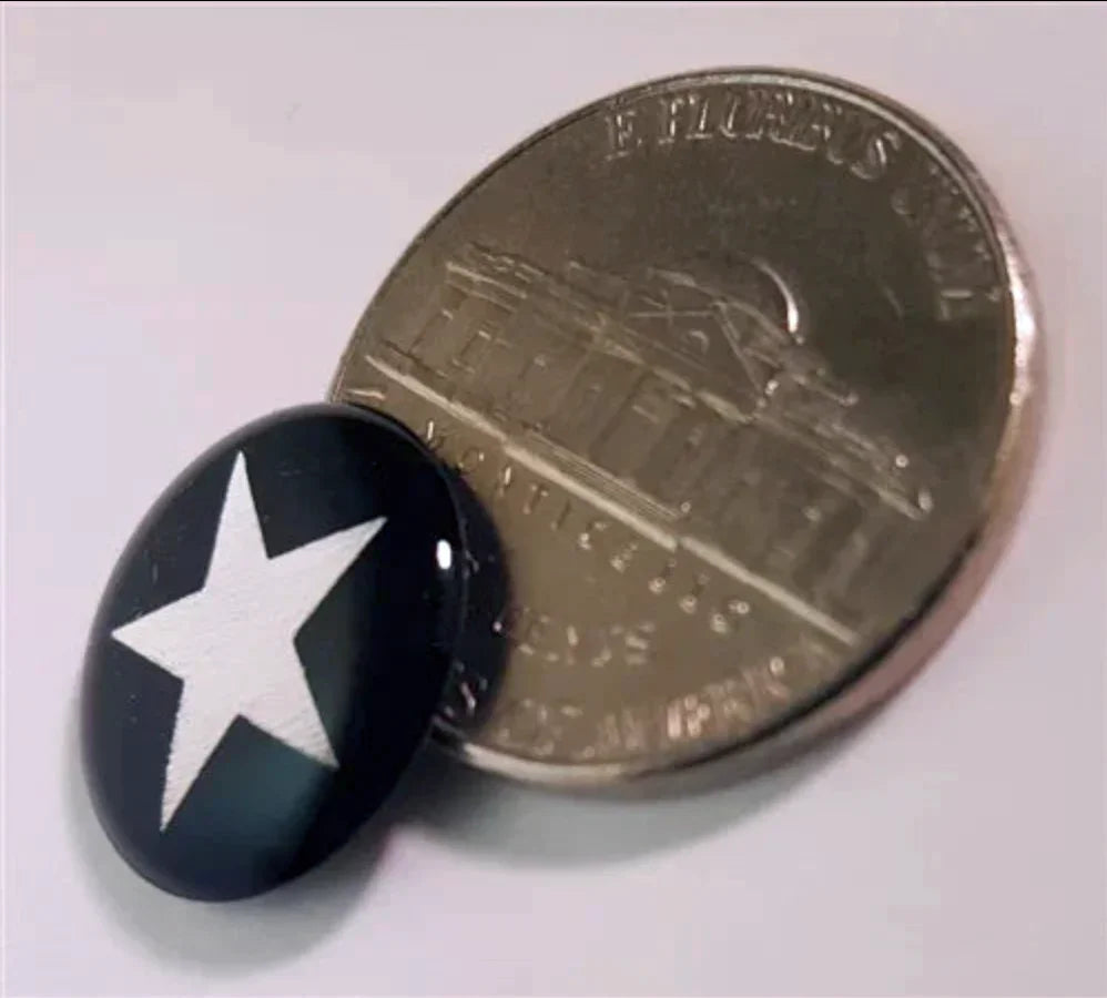 Self Adhesive Silver Star Award