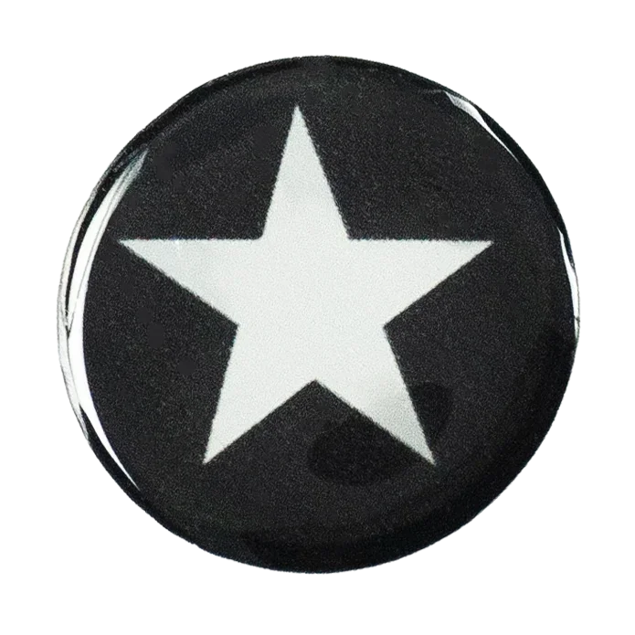 Self Adhesive Silver Star Award