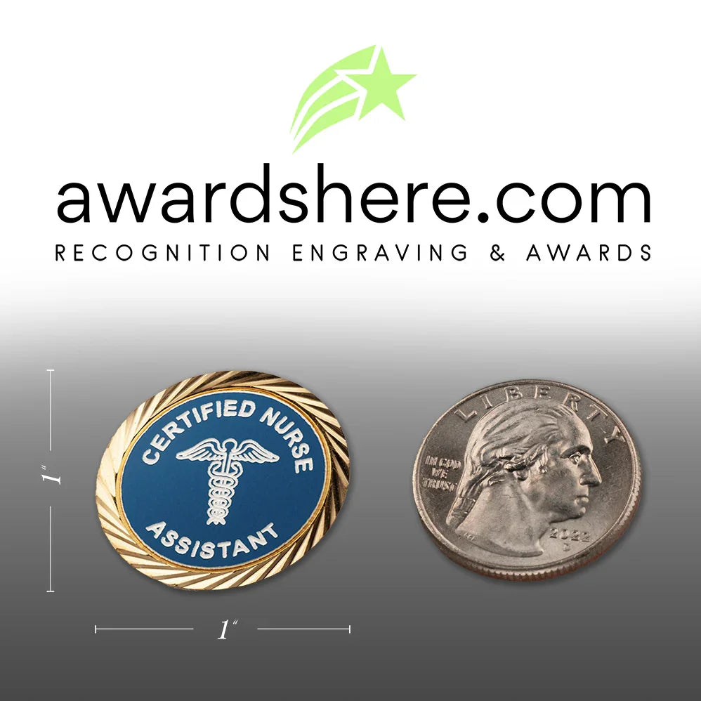 Medical Receptionist Lapel Pin - awardshere.com