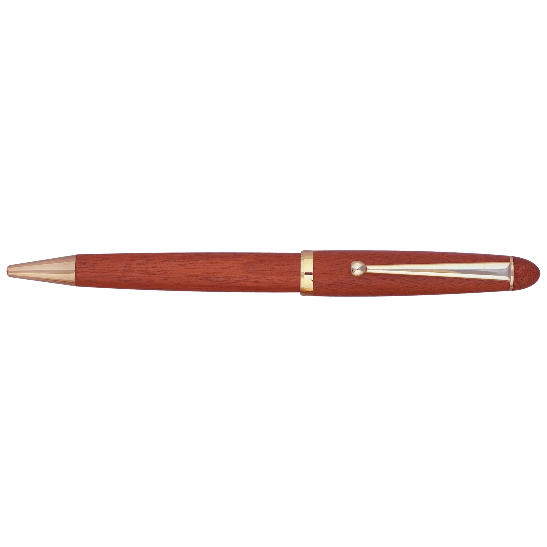 Rosewood and Brass Engraved Pencil