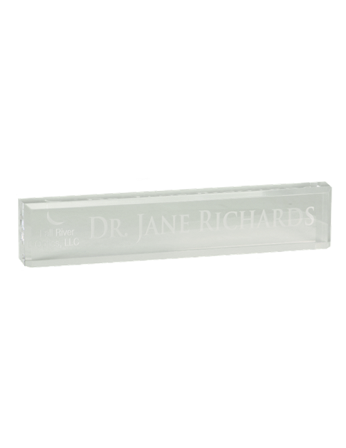 Acrylic Desk Plate - awardshere.com