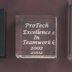 Engraved Acrylic Paperweight - awardshere.com