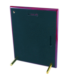 Black Piano Finish Floating Acrylic Plaque - awardshere.com