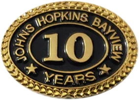 Custom Enamel Years of Service Pins - awardshere.com