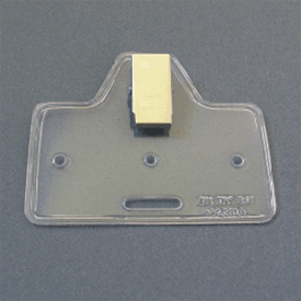 Horizontal Pin and ID Card Holder