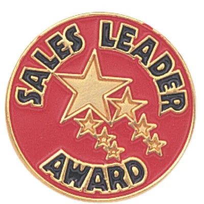 Sales Leader Award Pin - awardshere.com