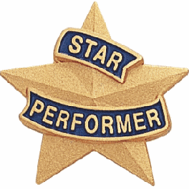 Star Performer Star Pin