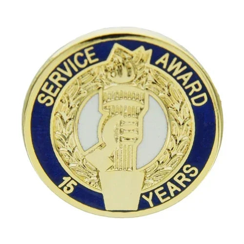 15 Year Torch Award Pin - awardshere.com