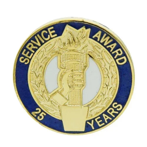 25 Year Torch Award Pin - awardshere.com