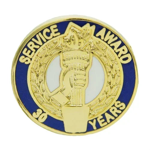 30 Year Torch Award Pin - awardshere.com